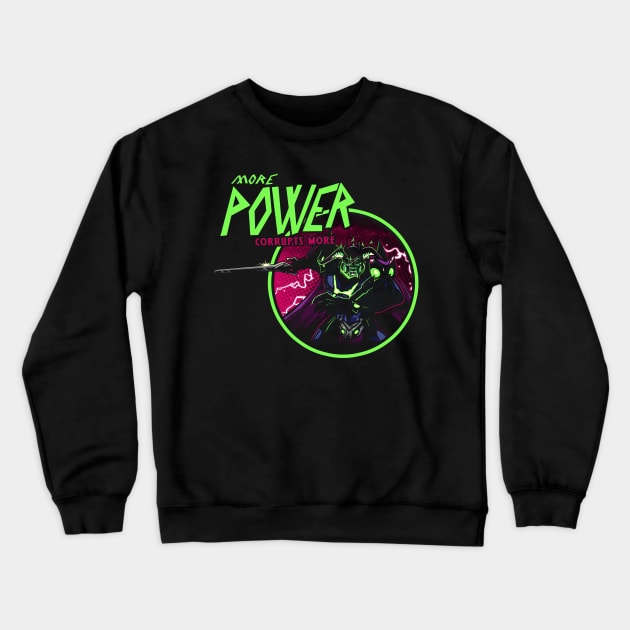 Power Trip Crewneck Sweatshirt by AndreusD